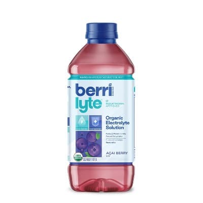 Berri Lyte Organic Plant-Based Electrolyte Drink Solution - Acai Berry