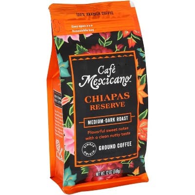 Cafe Mexicano Coffee Ground Chiapas Reserve 