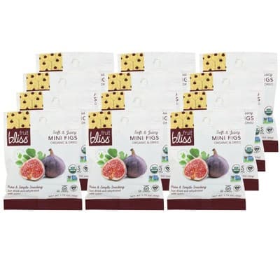 Fruit Bliss Organic Dried Mini Fig Snacks