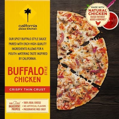 California Pizza Kitchen Thin Crust  Buffalo Chicken Pizza
