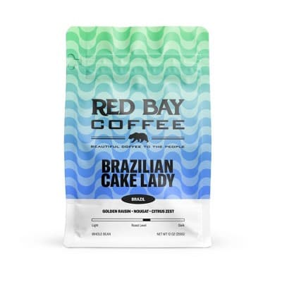 Red Bay Coffee Brazilian Cake Lady Medium Roast Coffee
