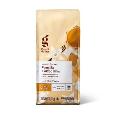 Naturally Flavored Vanilla Toffee With Other Natural Flavorslight Roast Coffee - Good &#38; Gather&#8482;