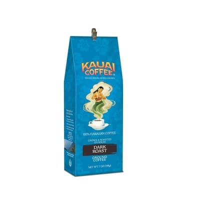 Kauai Coffee Koloa Estate Dark Roast Ground Coffee - 100% Hawaiian Coffee