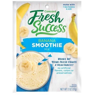 Concord Fresh Success Banana Smoothie Mix