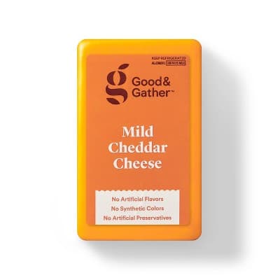 Mild Cheddar Cheese - Price Per Lb - Good &#38; Gather&#8482;