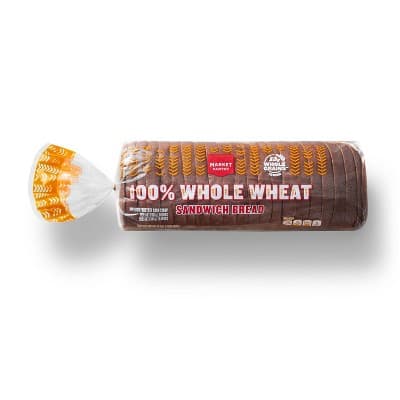 Market Pantry 100% Whole Wheat Sandwich Bread