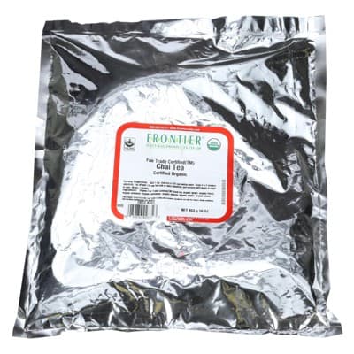 Frontier Herb Organic Fair Trade Certified Chai Single Bulk Item Tea