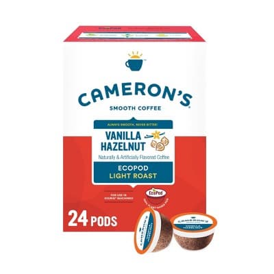 Cameron&#39;S Coffee Vanilla Hazelnut Light Roast Coffee