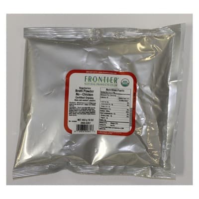 Frontier Co-Op Broth Powder Organic No Chicken