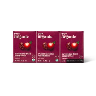 Organic Sweetened Dried Cranberries  Good &#38; Gather&#8482;