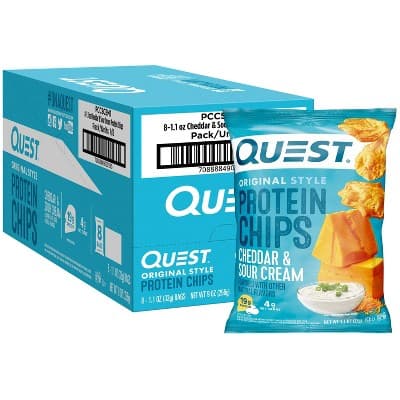 Quest Nutrition Cheddar &#38; Sour Cream Chips