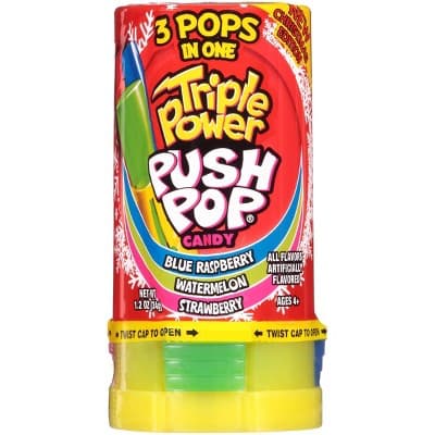Push Pop Holiday Triple Power Sucker