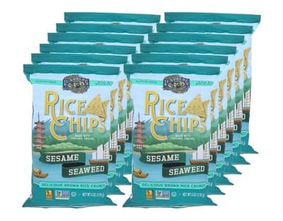 Lundberg Sesame Seaweed Rice Chips