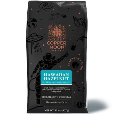 Copper Moon Hawaiian Hazelnut Blend Medium Roast Coffee