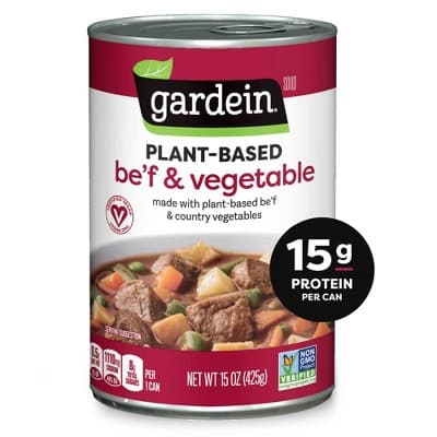Is it Emulsifier Free? Gardein Plant Based Beef And Country Vegetable Soup