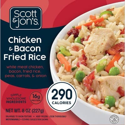 Scott &#38; Jon&#39;S   Chicken &#38; Bacon Fried Rice