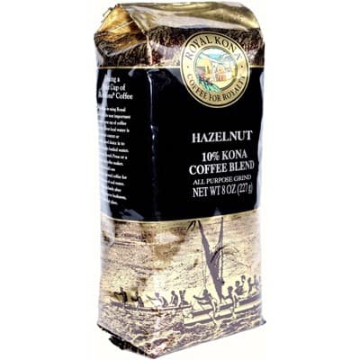Royal Kona Hazelnut Medium Roast Ground Coffee