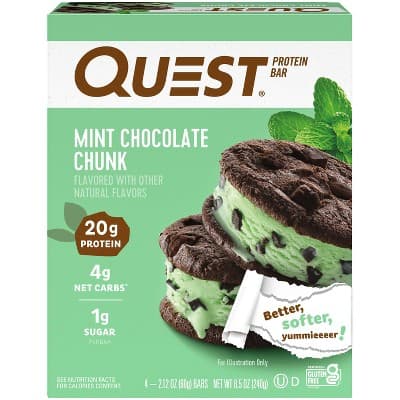 Quest Nutrition Nutrition Protein Bar - Mint Chocolate Chunk