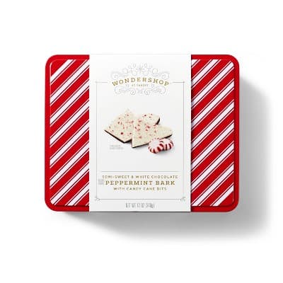 Holiday Semi-Sweet &#38; White Chocolate Peppermint Bark With Candy Cane Bits - Wondershop&#8482;
