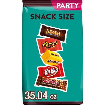 Hershey Chocolate And Peanut Butter Assortment Snack Size Candy