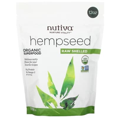 Nutiva Organic Superfood, Raw Shelled Hempseed