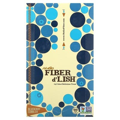 Gnu Foods Fiberlove Flavor & Fiber Bars - Blueberry Cobbler