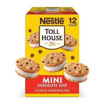 Toll House Mini Ice Cream Cookie Sandwiches