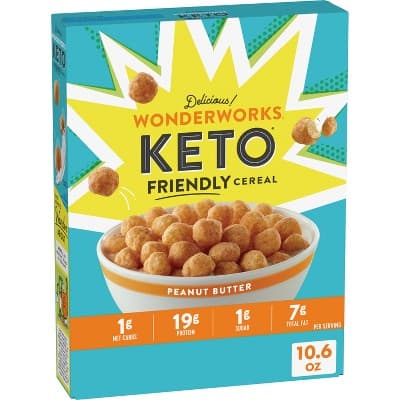 Wonderworks Keto Friendly Peanut Butter Cereal