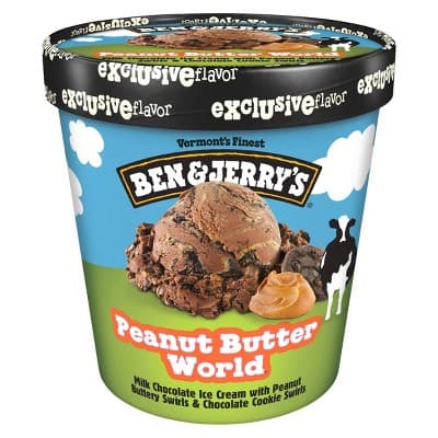 Ben &#38; Jerry&#39;S Peanut Butter World Chocolate Ice Cream