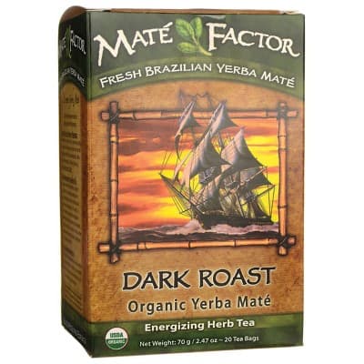 Mate Factor Organic Yerba Mate Energizing Tea - Dark Roast