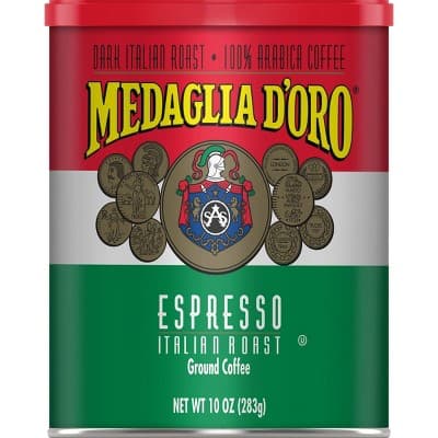 Medaglia D'Oro Espresso Dark Roast Italian Roast Ground Coffee