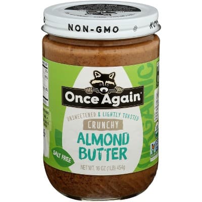 Once Again Nut Butter Almond Crunchy Raw