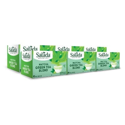 Salada Matcha Green Tea Blend With 12 Single Serve K
