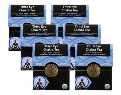 Buddha Teas Organic Third Eye Chakra Tea -  6/18 Bags