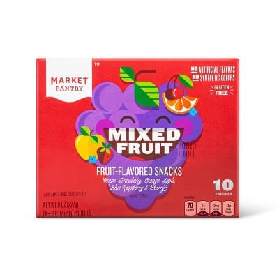 Mixed Fruit Flavored Snacks - Market Pantry&#8482;