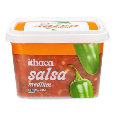 Ithaca Salsa, Fire Roasted, Medium