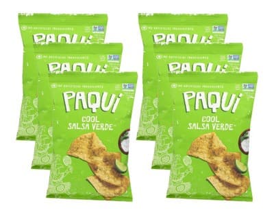 Paqui Zesty Salsa Verde Tortilla Chips