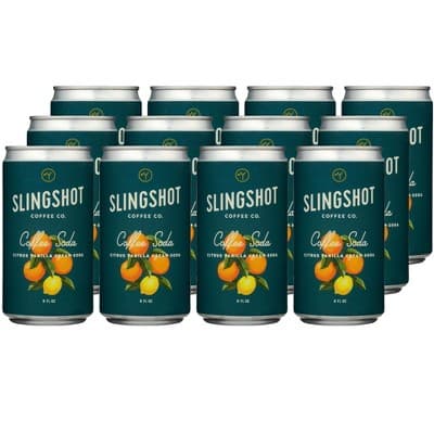 Slingshot Coffee Co. Citrus Vanilla Cream Soda Coffee Soda