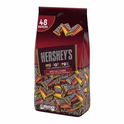 Hershey&#39;S Special Dark Mildly Sweet Chocolate Miniatures Assortment