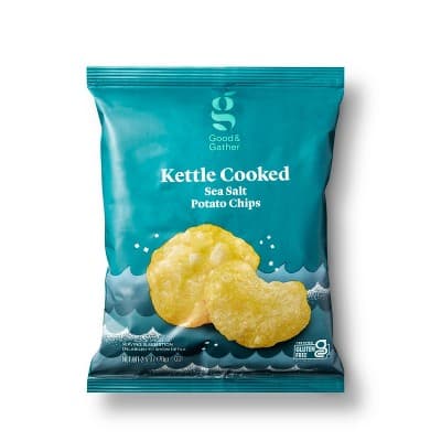 Sea Salt Kettle Potato Chips - Good &#38; Gather&#8482;