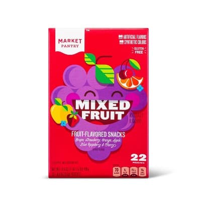 Mixed Fruit Flavored Fruit Snacks - Market Pantry&#8482;