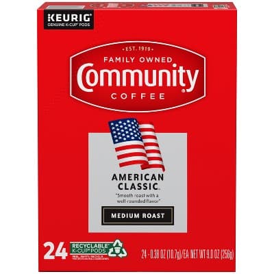 Community Coffee American Classic Medium Roast Coffee - Single Serve
