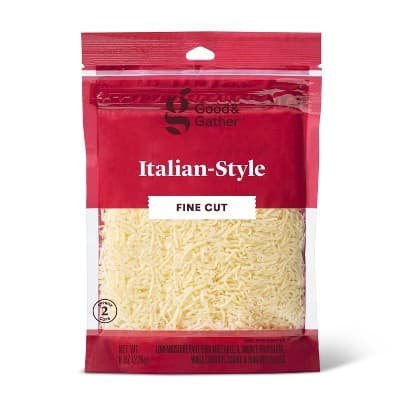 Finely Shredded Italian-Style Cheese - Good &#38; Gather&#8482;