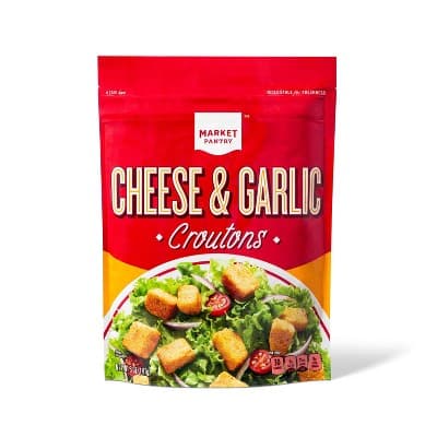 Cheese And Garlic Croutons - Market Pantry™