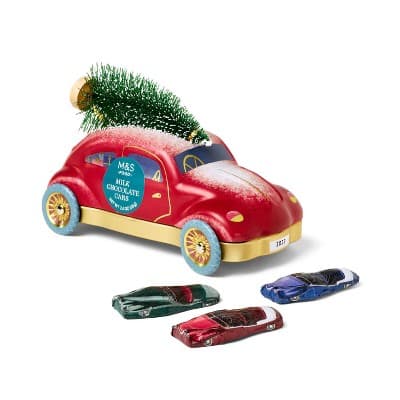 M&#38;S Milk Chocolate Cars Tin