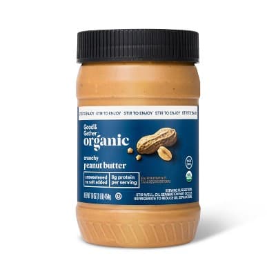 Organic Stir Peanut Butter Crunchy - Good &#38; Gather&#8482;