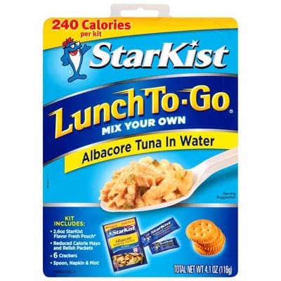 Starkist Lunch To Go Albacore Tuna In Water