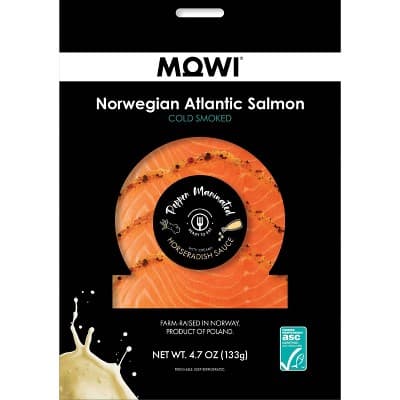 Mowi Pepper Marinated Cold Smoked Norwegian Atlantic Salmon