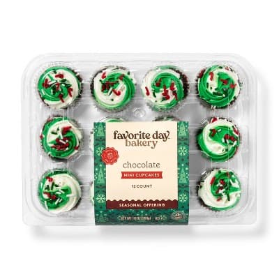 Holiday Chocolate Mini Cupcakes  Favorite Day&#8482;