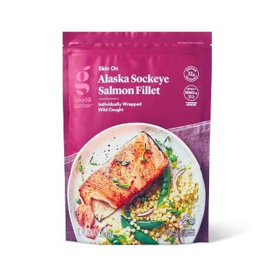Alaska Sockeye Salmon Skin On Fillets -  - Good &#38; Gather&#8482;